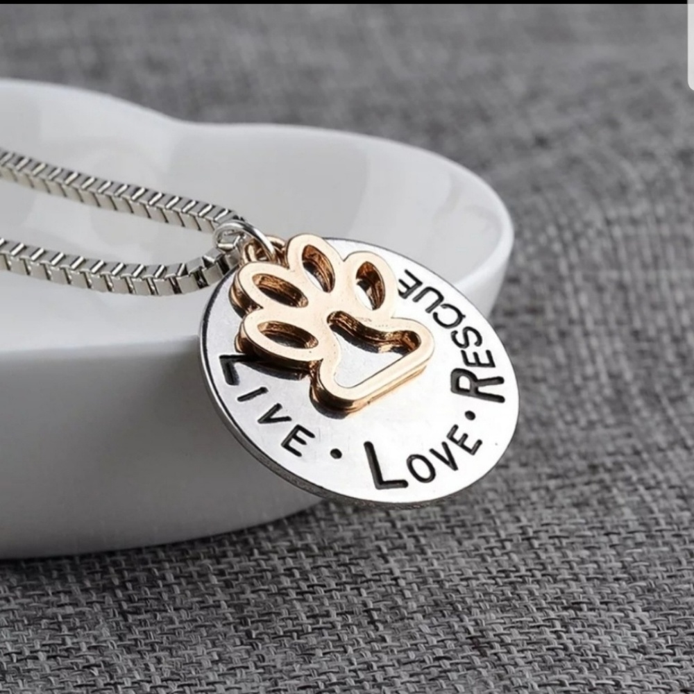 Live.Love.Rescue Necklace